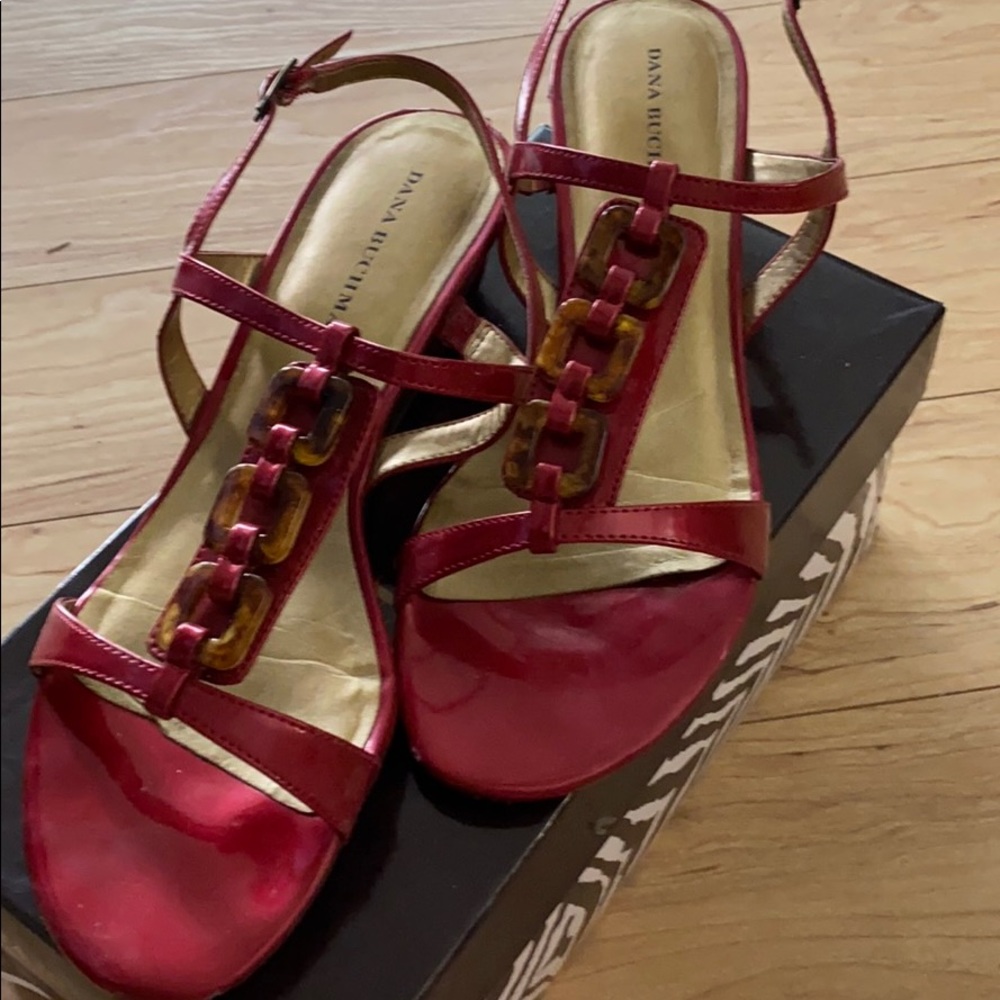 Patent leather; comfortable